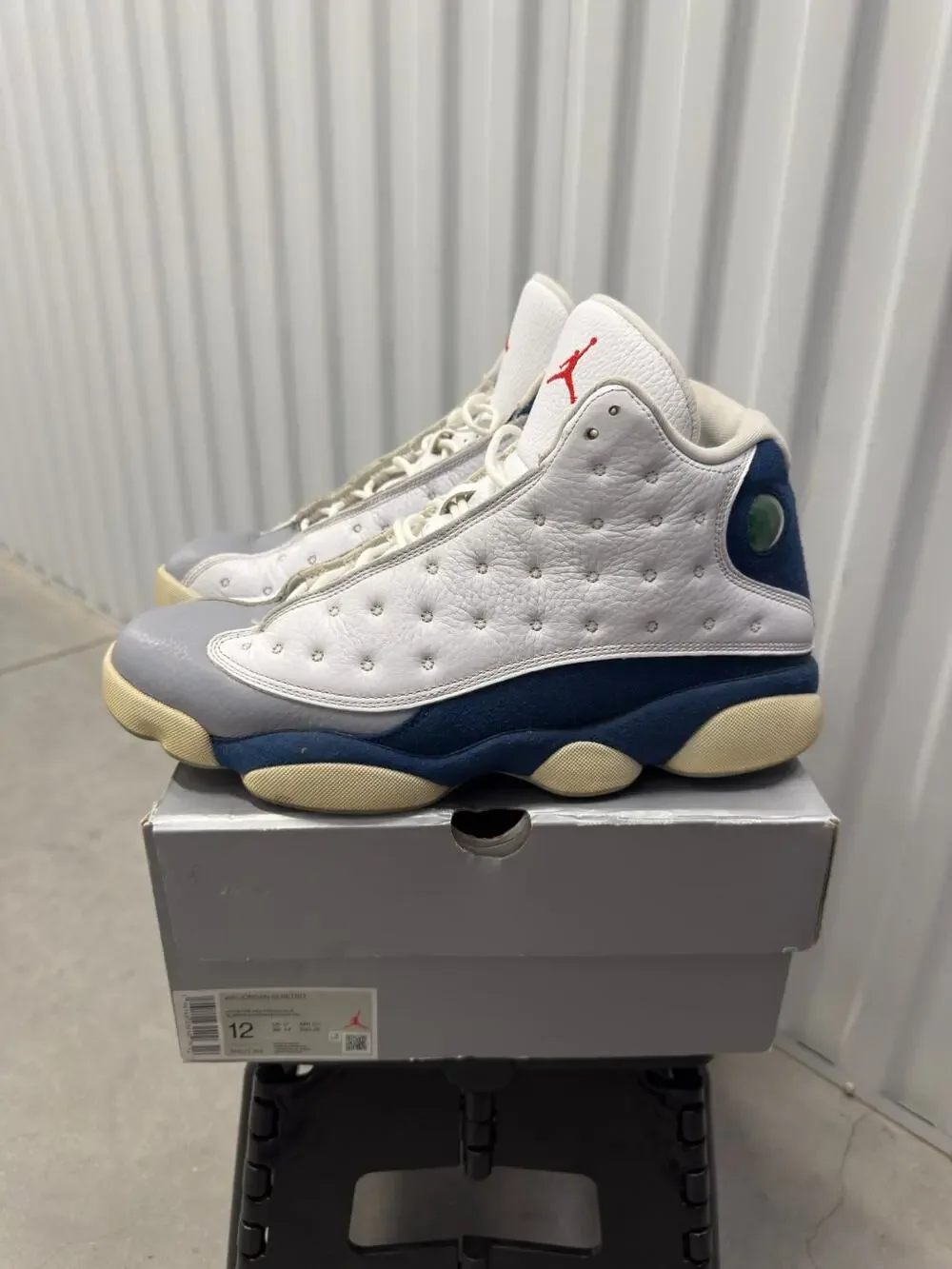 Nike Air Jordan 13 French Blue White Fire 2022 Size 12 Men's - 414571-164